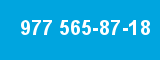 977 565-87-18 977 565-87-18